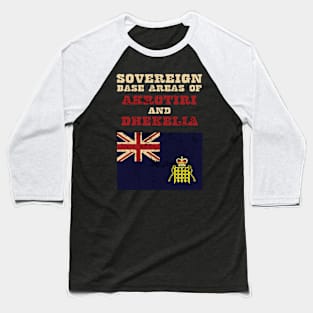 Flag of Sovereign Base Areas of Akrotiri and Dhekelia Baseball T-Shirt